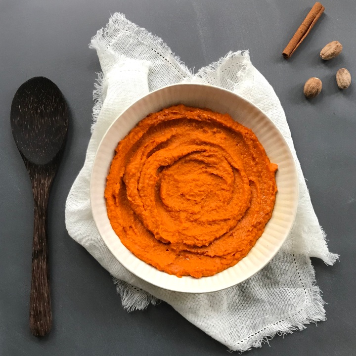 Browned Butter Mashed Carrots